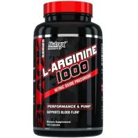 Nutrex L-Arginine 1000 мг, Аргинин капсулы, L-аргинин — Аминокислота, 120 шт. капсул