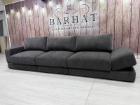 Прямой диван Лайн три секции от мебельной фабрики Бархат