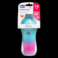 Chicco Поильник Active Cup 14м+ розовый 1 шт