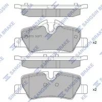 SANGSIN BRAKE SP4004 Коодки тормозные дисковые