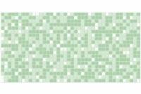 Центурион декор. панель пвх 955x480 мозаика зеленая 3 мм 42954