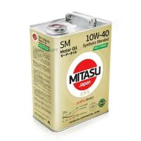 MITASU MJM224 MITASU 10W40 4L масо моторное MOLY-TRiMER SM (GAS)  API SM Synthetic Blended дя бенз/газ ДВС