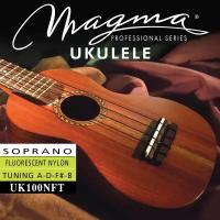 Magma Strings UK100NFT Струны для укулеле сопрано традиционный строй 1-B / 2-F / 3-D / 4-A Серия