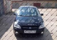 Светодиодные противотуманные фары с ангельскими глазками для Hyundai Getz 1 (2002-2005)