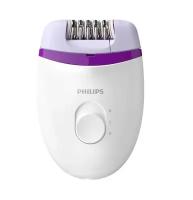 Эпилятор Philips BRE225 Satinelle Essential белый/фиолетовый