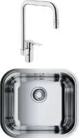 Комплект Мойка кухонная Omoikiri Omi 49-U-IN нержавеющая сталь + Смеситель VitrA Single sink mixer A42388EXP для кухонной мойки