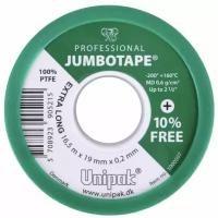 Фум-лента UNIPAK 19мм х 0,2мм х16.5м JUMBOTAPE PROFESSIONAL