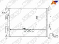 Радиатор Hyundai Solaris 10-17 / Kia Rio 11-17 / Hyundai Accent 11-17 / Veloster 11-18 Sat арт. SG-HY0016-MT-R