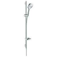 Душевой гарнитур Hansgrohe Raindance Select 120 3jet 90, 26621400 белый/хром