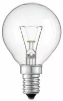 Лампа накаливания Osram E14 60W P45 230V CL 666222