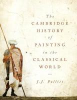 J. J. Pollitt "The Cambridge History of Painting in the Classical World Hardback"