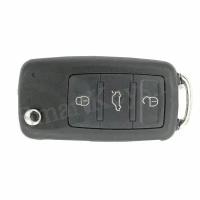 Корпус выкидного ключа VW Touareg c тремя кнопками