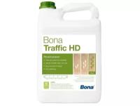 Лак полиуретановый Bona Traffic HD 2K модифицированный на водной основе 4,95 л Бесцветный матовый