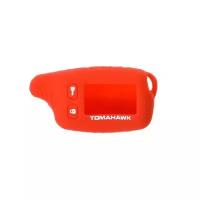 Чехол для брелка автосигнализации "TOMAHAWK" (TW9010,9020,9030 силиконовый,Красный "SKYWAY")