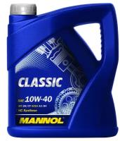 Моторное масло Mannol Classic 10W40 полусинтетическое 4л