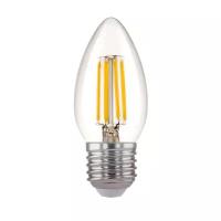 Лампа светодиодная филаментная Elektrostandard E27 3300К 7 Вт 700 Лм 230 В свеча прозрачная