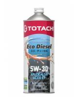 Моторное масло Totachi Eco Diesel 5W-30 CK-4/СJ-4/SN E9 полусинтетическое 1 л