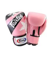 Боксерские перчатки Fairtex BGV1 Nation Prints Pink (10 унций)