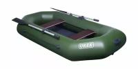 Надувная лодка ПВХ UREX 240, зеленая UR-240