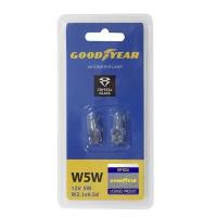 Лампа подсветки GoodYear GY015206 W5W 12V 5W без цоколя, 2