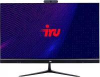 Моноблок iRU Office 23IH5P, 23.8", Intel Core i5 11400, 8ГБ, 256ГБ SSD, Intel UHD Graphics 730, Free DOS, черный (1865948)