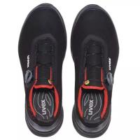 Средства индивидуальной защиты UVEX Arbeitsschutz 68402 - Unisex - Adult - Safety shoes - Black - Red - S3 - SRC - ESD - Speed laces