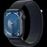 Apple Умные часы Apple Watch Series 9, 45 мм, Midnigth Sport Loop, Midnight Aluminium (MR9C3ZP/A)