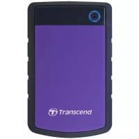 Внешний жесткий диск 4.0Tb Transcend Portable HDD StoreJet 2.5 (TS4TSJ25H3P) USB3.0 Durable anti-shoc