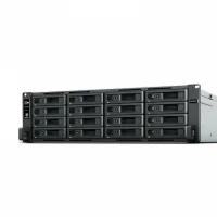 Synology Дисковый массив Synology RS2821RP+ Rack 3U QC2,1GhzCPU/4Gb(upto 64)/RAID0,1,10,5,6/upto 16hot plug HDDs SATA(3,5' or 2,5')(upto 28 with RX1217)/2xUSB/4GE (1xExpslot)/iSCSI/2xIPcam(upto 40)/2xPS/no rail/3YW