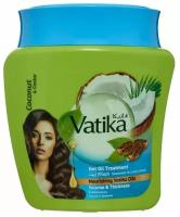 DABUR VATIKA Маска для волос с кокосом и касторовым маслом 500г