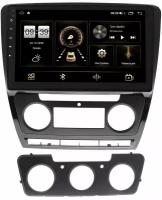 Штатная магнитола LeTrun 3799-1022 для Skoda Octavia II (A5) 2004-2013 с климатом и без на Android 10 (4/64, DSP, QLed)