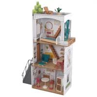 Кукольный дом KidKraft деревянный, "Роуен", с мебелью, 13 предметов
