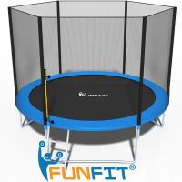 Каркасный батут Funfit 10ft (внешняя сетка) 312х312х256 см