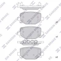 Колодки Тормозные Sangsin brake арт. SP4367