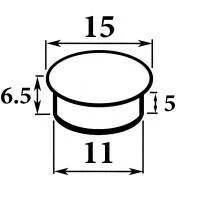 Заглушка декоративная под отверстие ? 11 мм
