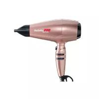 Фен BaByliss Pro Rapido, 2200 Вт, ионизация, 3 насадки + глушитель, диффузор, розовый