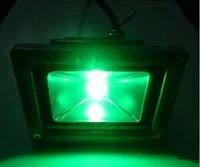 Светодиодный уличный LED прожектор, зеленого свечения, 20W, 1500Lm, IP65, Lederon LD-PRO GREEN-20