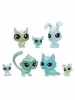 Игровой набор Hasbro Littlest Pet Shop LPS 7 петов Холодное царство E5483