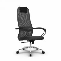 Компьютерное офисное кресло Metta SU-BP-8 Ch 3 Темно-серое