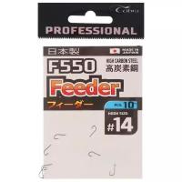 COBRA Крючки Cobra Pro FEEDER F550, №14, 10 шт