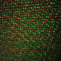 Лазерное шоу цвет зеленый, красный точками