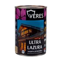 Декоративная пропитка для дерева Veres Ultra Lazura №30, глянцевая, 0,9 л, старая древесина