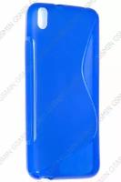 Чехол силиконовый для HTC Desire 816 S-Line TPU (Синий)