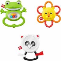 Погремушка-прорезыватель Fisher Price Тропические друзья GGF02 в ассортименте