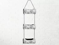 Подвесное декоративное кашпо SUMMER BOUQUETS, металлическое, трехъярусное, 130х30 см, Boltze
