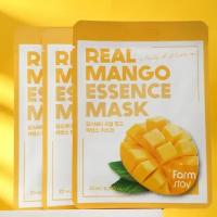 FarmStay Набор из 3 масок для лица Farmstay с экстрактом манго