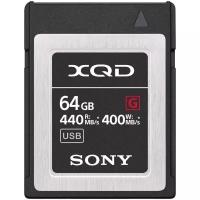 Sony Карта памяти XQD Sony 64GB 440R/400W (QD-G64F/J)