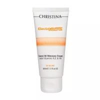 Увлажняющий крем с морковным маслом Christina Elastin Collagen Carrot Oil Moisture Cream with Vit. A, E & HA, 60 мл