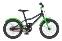 Детский велосипед Author Stylo 16" 2021 (Рама: 9" (Рост: 100-115см), Цвет: Temple Grey matte // Fresh Green )