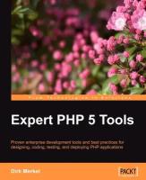 Expert PHP 5 Tools